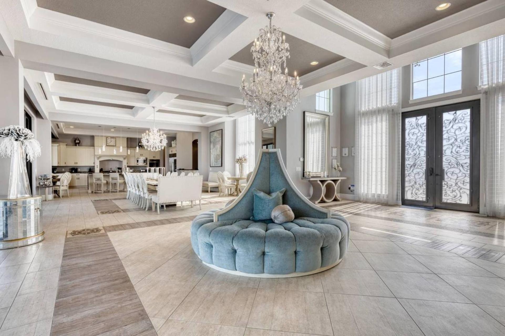Beautiful 5 Star Mansion With Private Pool On The Prestigious Reunion Resort Orlando Mansion 6280 Kissimmee Exterior foto